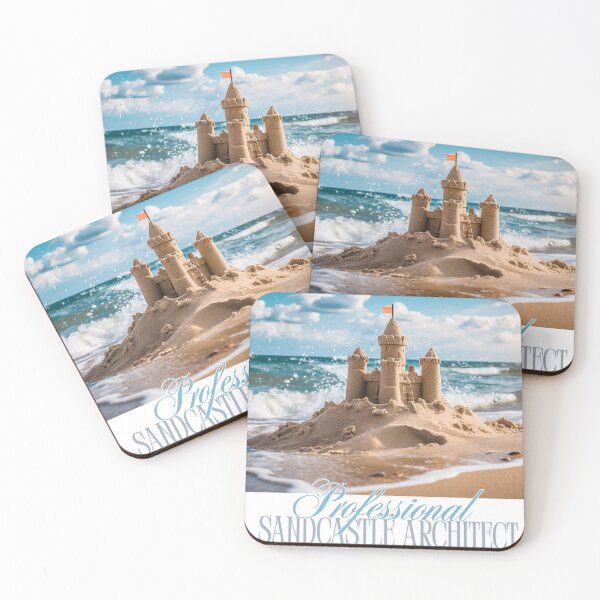 Item preview, Professional Sandcastle Architect — Beach Summer Fun Gift designed and sold by DonnaRaine.
