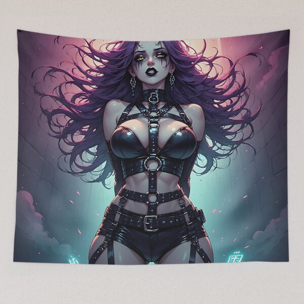 Item preview, Hot Halloween Anime Goth Girl 20 designed and sold by Your New Fixation.