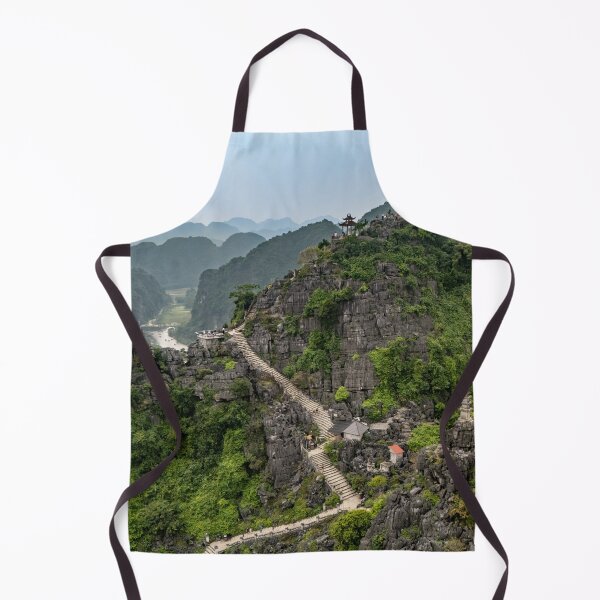 Item preview, Lying Dragon Mountain Aerial - Mua Caves Summit | Epic Ninh Binh, Vietnam Drone Art designed and sold by Ross.A.Campbell.