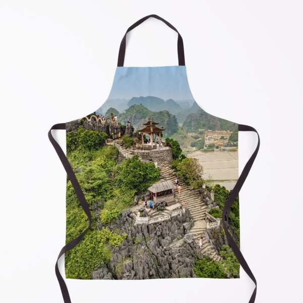 Item preview, Lying Dragon Mountain Aerial - Mua Caves Summit | Epic Ninh Binh, Vietnam Drone Art designed and sold by Ross.A.Campbell.