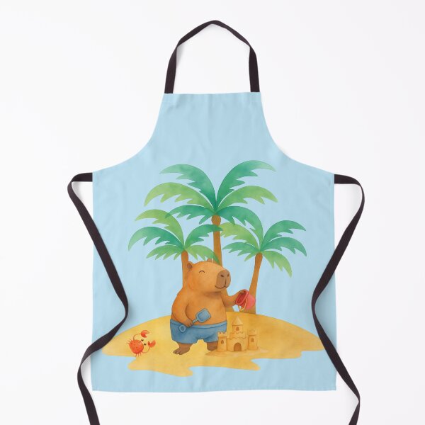 Item preview, Sunny Sandcastle Capybara designed and sold by Ivy-Triggs.