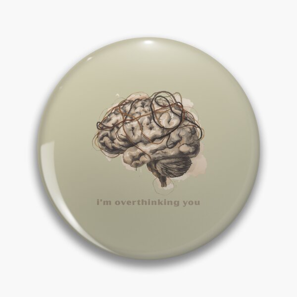 Item preview, I’m Overthinking You - Cute Pun | TeeHee Puns Funny Design designed and sold by TeeHee Puns.