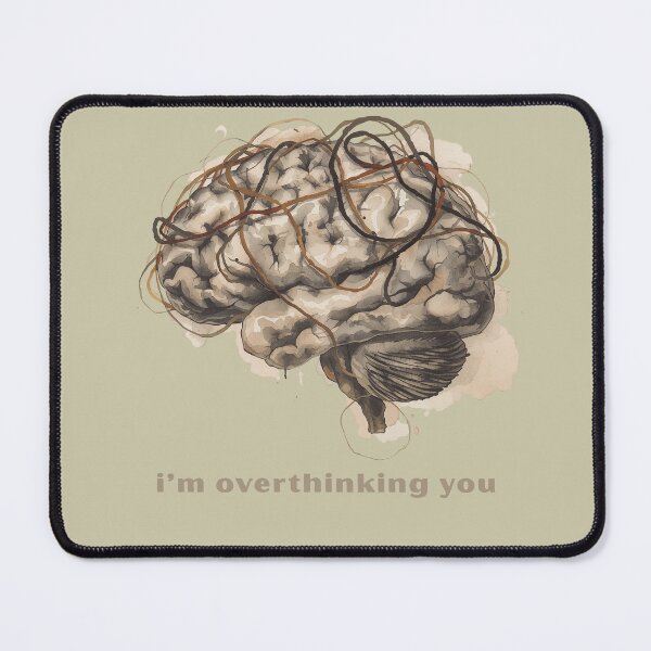 Item preview, I’m Overthinking You - Cute Pun | TeeHee Puns Funny Design designed and sold by TeeHee Puns.