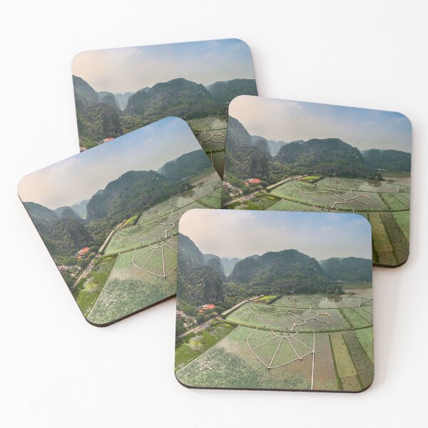Item preview, Hang Mua Peak Aerial - Ninh Binh Panoramic View | Epic Vietnam Drone Landscape Art designed and sold by Ross.A.Campbell.