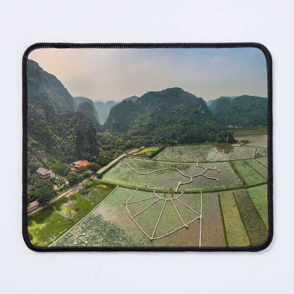 Item preview, Hang Mua Peak Aerial - Ninh Binh Panoramic View | Epic Vietnam Drone Landscape Art designed and sold by Ross.A.Campbell.