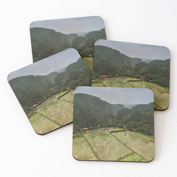 Item preview, Hang Mua Peak Aerial - Ninh Binh Panoramic View | Epic Vietnam Drone Landscape Art designed and sold by Ross.A.Campbell.