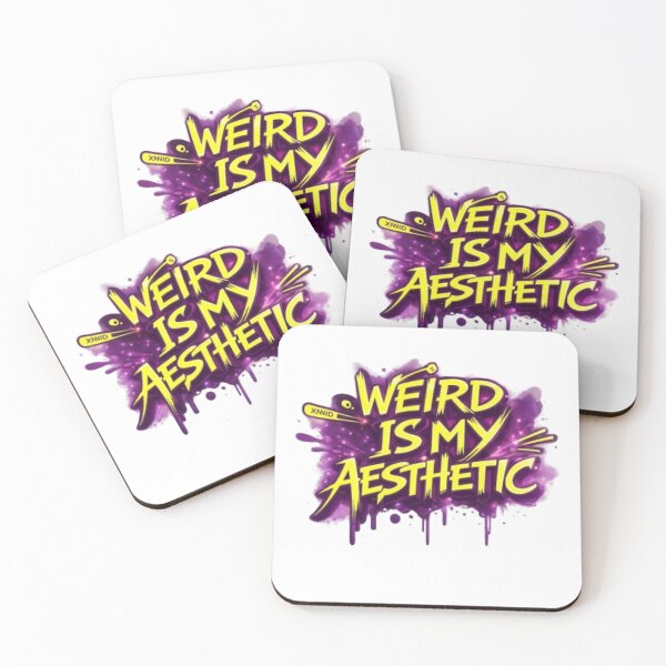 Item preview, Weird Is My Aesthetic Graffiti designed and sold by Ahmedsyde.