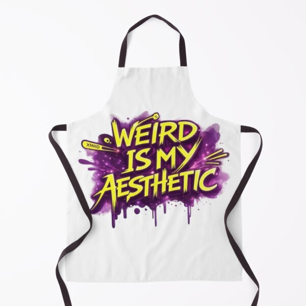Item preview, Weird Is My Aesthetic Graffiti designed and sold by Ahmedsyde.