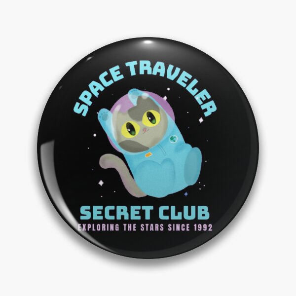 Item preview, Space Traveler Secret Club - Cute Astronaut Kitten designed and sold by GenZFashion000.