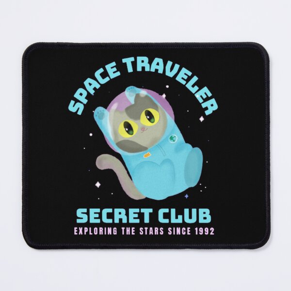Item preview, Space Traveler Secret Club - Cute Astronaut Kitten designed and sold by GenZFashion000.