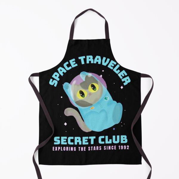 Item preview, Space Traveler Secret Club - Cute Astronaut Kitten designed and sold by GenZFashion000.