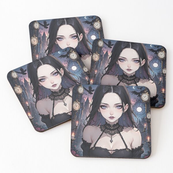 Item preview, Hot Halloween Anime Goth Girl 23 designed and sold by Your New Fixation.