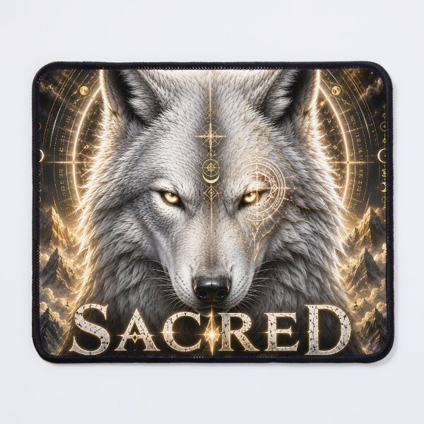 Item preview, Sacred Wolf designed and sold by RiteshCenter.
