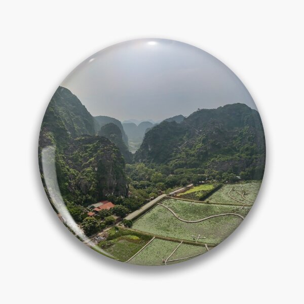 Item preview, Hang Mua Peak Aerial - Ninh Binh Panoramic View | Epic Vietnam Drone Landscape Art designed and sold by Ross.A.Campbell.