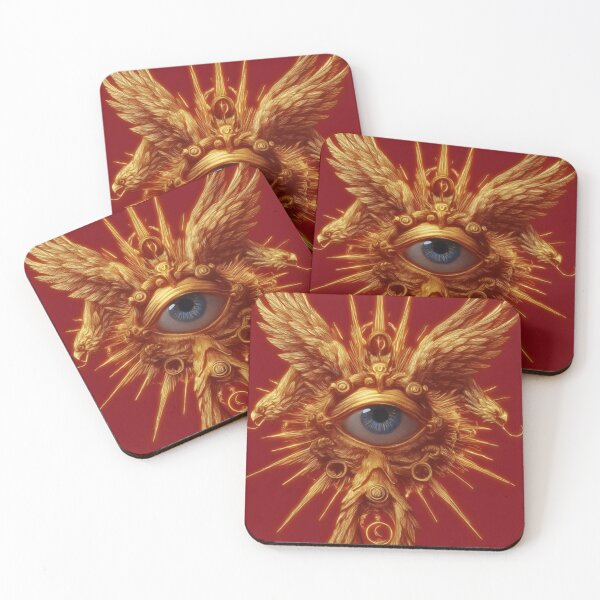 Item preview, Golden All Seeing Eye Angelic Art designed and sold by Peac7e.