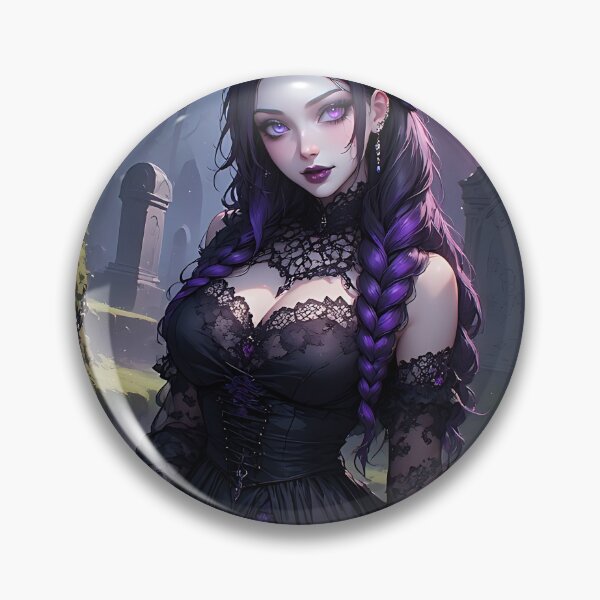 Item preview, Hot Halloween Anime Goth Girl 25 designed and sold by Your New Fixation.