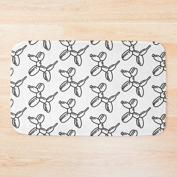 Item preview, Balloon Dog Pop Art Modern Blackwork Line Art Illustration designed and sold by villacruz.