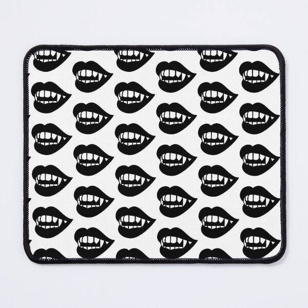 Item preview, Wild Kiss Lips Romantic Dark Blackwork Tattoo Flash Art designed and sold by villacruz.