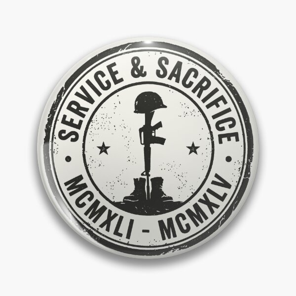 Item preview, Service and Sacrifice Stamp World War II Veteran Service designed and sold by SplashTastic.