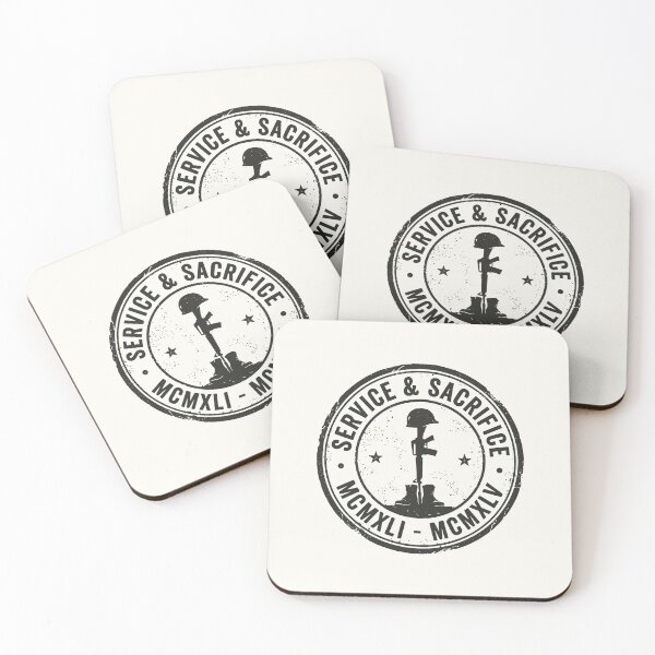 Item preview, Service and Sacrifice Stamp World War II Veteran Service designed and sold by SplashTastic.