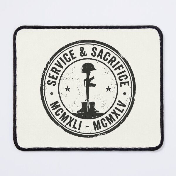 Item preview, Service and Sacrifice Stamp World War II Veteran Service designed and sold by SplashTastic.