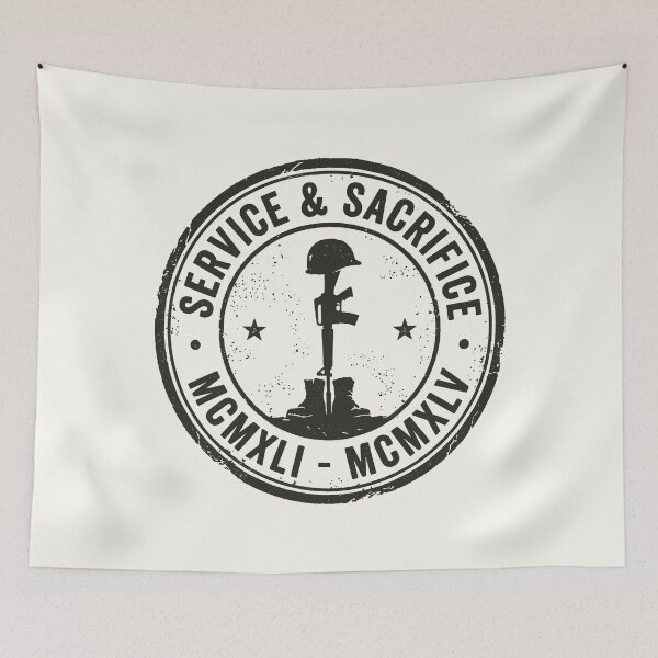 Item preview, Service and Sacrifice Stamp World War II Veteran Service designed and sold by SplashTastic.