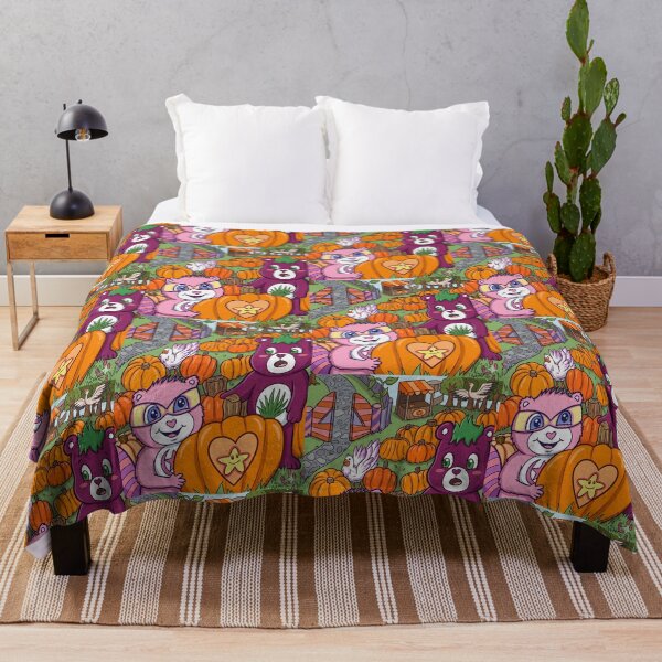 Item preview, Magical Pumpkin Patch Adventure with Cute Bears designed and sold by dyrestald.