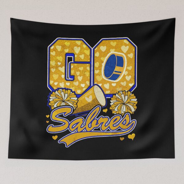 Item preview, Sabres Let's Go Buffalo Hockey Fan Sports Team designed and sold by Patchina.