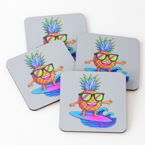 Item preview, Pineapple on the wave designed and sold by Aimetoi.