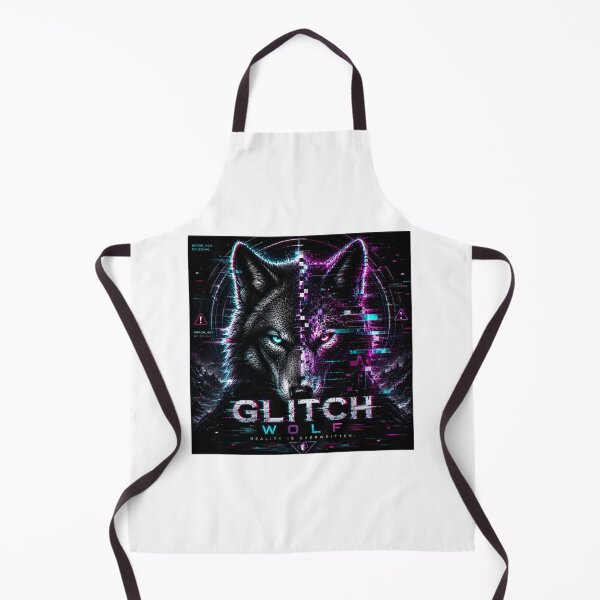 Item preview, Glitch Wolf designed and sold by RiteshCenter.