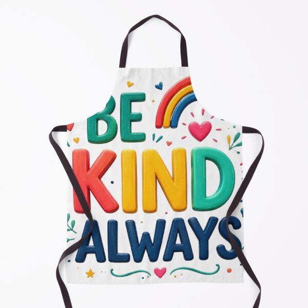 Item preview, Colorful Be Kind Always 3D Typography designed and sold by Ahmedsyde.