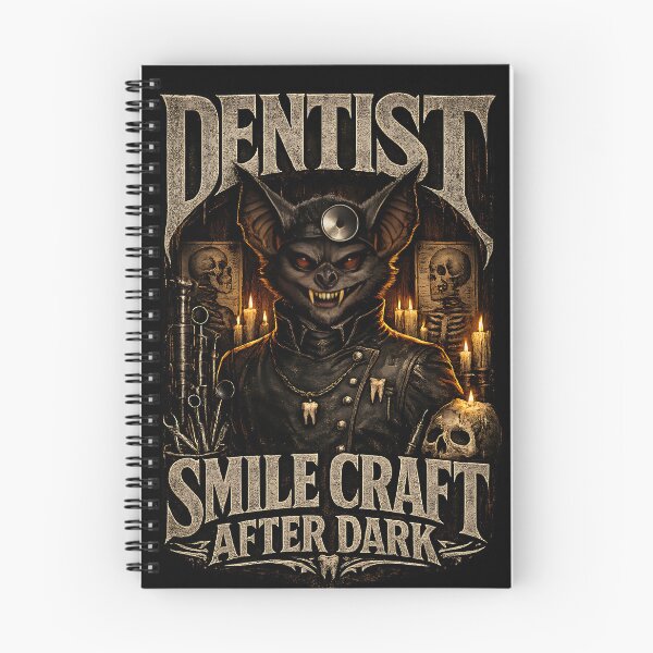Item preview, Gothic Bat Dentist Shirt, Horror Dentist Halloween Design, Dark Academia Dental Hygienist Gift, Smile Craft After Dark Gothic Medical Tee designed and sold by ClinicalHubs.