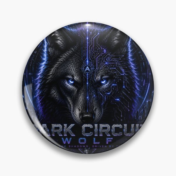 Item preview, Dark Circuit Wolf designed and sold by RiteshCenter.