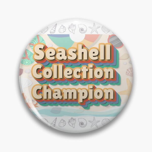 Item preview, Seashell Collection Champion — Funny Beach Summer Gift designed and sold by DonnaRaine.