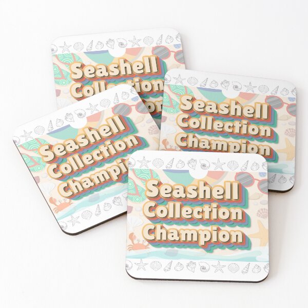Item preview, Seashell Collection Champion — Funny Beach Summer Gift designed and sold by DonnaRaine.