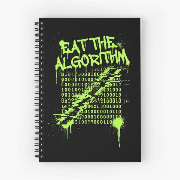 Item preview, Eat the Algorithm Glitch Tech Rebellion Hacker Aesthetic designed and sold by SplashTastic.