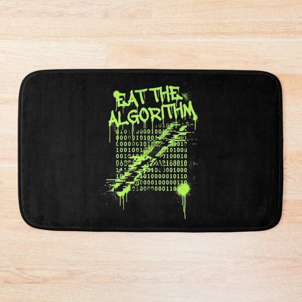 Item preview, Eat the Algorithm Glitch Tech Rebellion Hacker Aesthetic designed and sold by SplashTastic.