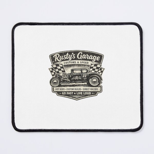 Item preview, Rusty’s Garage – Vintage Hot Rod & Custom Garage Design designed and sold by Fleetwood1994.