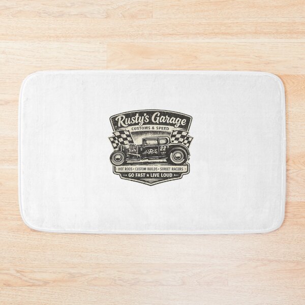 Item preview, Rusty’s Garage – Vintage Hot Rod & Custom Garage Design designed and sold by Fleetwood1994.