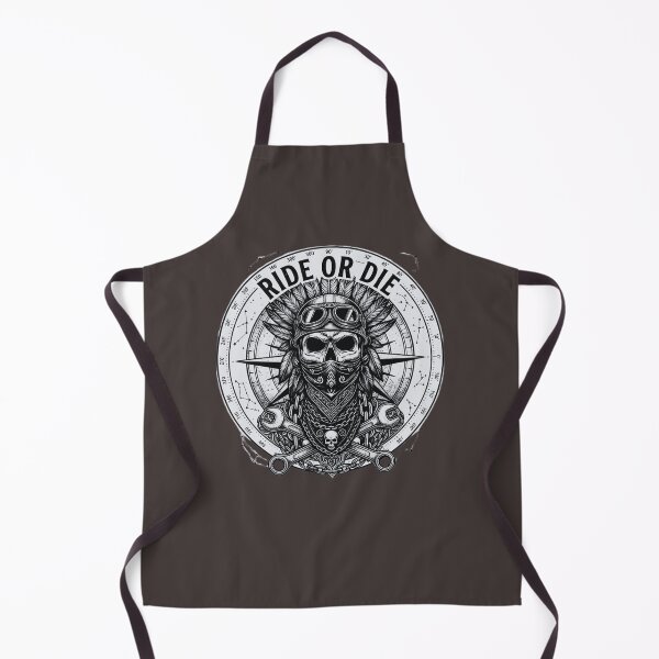 Item preview, Ride or Die Celestial Skull – Vintage Mechanic & Biker Art -  V02 designed and sold by TIGER-GEMINI.