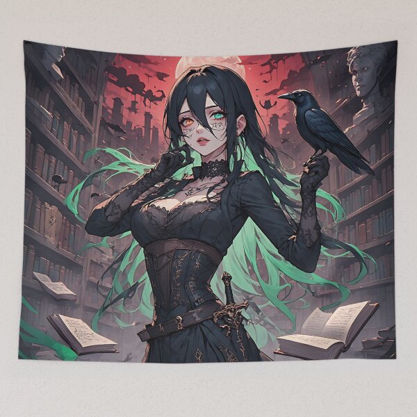 Item preview, Hot Halloween Anime Goth Girl 28 designed and sold by Your New Fixation.