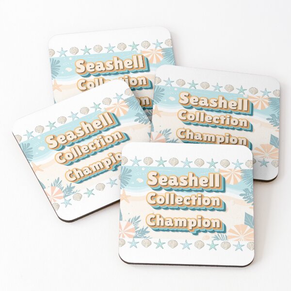 Item preview, Seashell Collection Champion — Funny Beach Summer Gift designed and sold by DonnaRaine.