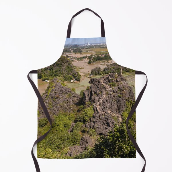 Item preview, Small Pagoda at Heaven's Gate - Mua Caves Summit | Vertical Ninh Binh, Vietnam Zen Art designed and sold by Ross.A.Campbell.