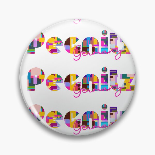 Item preview, Pegnitz, Germany, Vibrant Abstract City Typography Art designed and sold by Wanderful-roads.