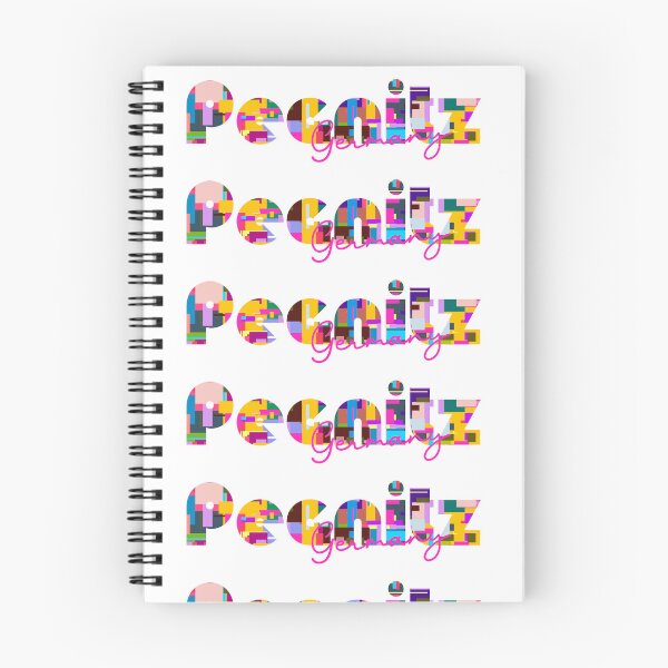 Item preview, Pegnitz, Germany, Vibrant Abstract City Typography Art designed and sold by Wanderful-roads.