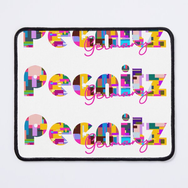 Item preview, Pegnitz, Germany, Vibrant Abstract City Typography Art designed and sold by Wanderful-roads.