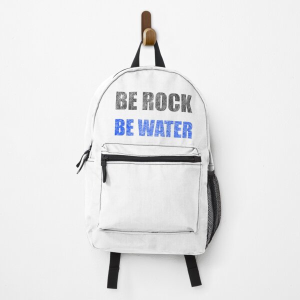 Item preview, be rock be water - daoism taoism yin yang kung fu mindfulness zen balance designed and sold by XIOMOS.