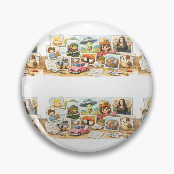 Item preview, Dreamy Cutecore Sticker Bomb Art designed and sold by EchoWave11.