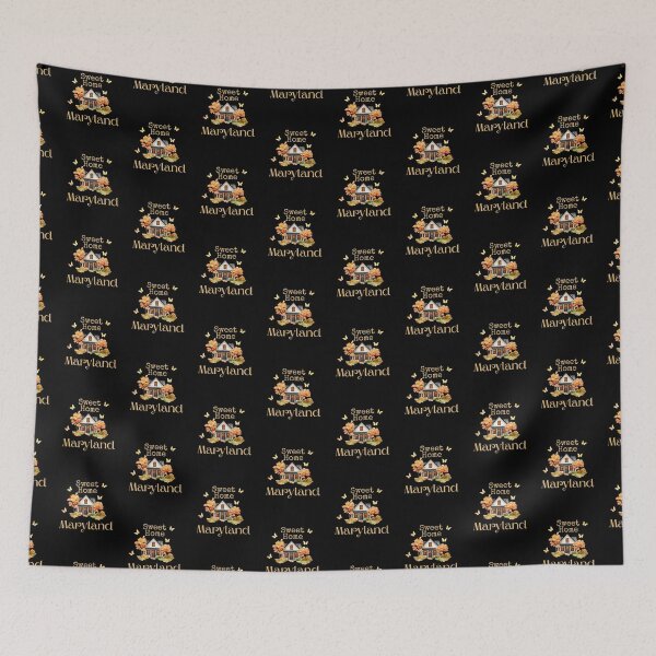 Item preview, Sweet Home Maryland - Vacation Hometown Vintage Souvenir designed and sold by Mozaic Clothes.