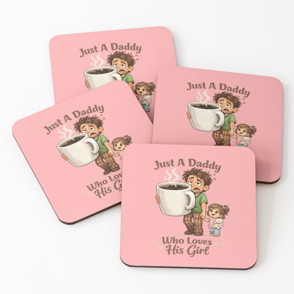 Item preview, Just A Daddy Who Loves His Girl Funny Dad Coffee Lover Gift Father’s Day Cute Daughter Quote designed and sold by Im-Ara.